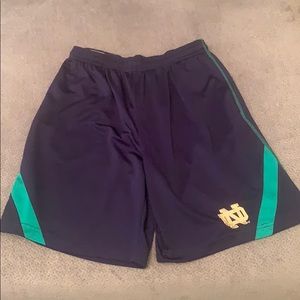 Men’s Notre Dame Shorts Sz L